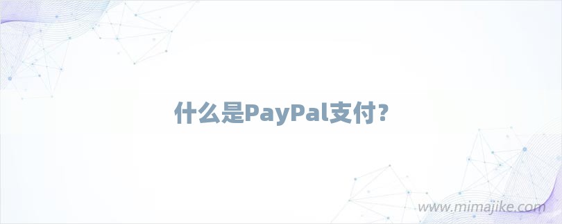 什么是PayPal支付？