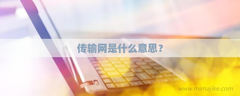 传输网是什么意思？-第1张图片