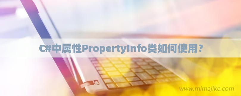 C#中属性PropertyInfo类如何使用？